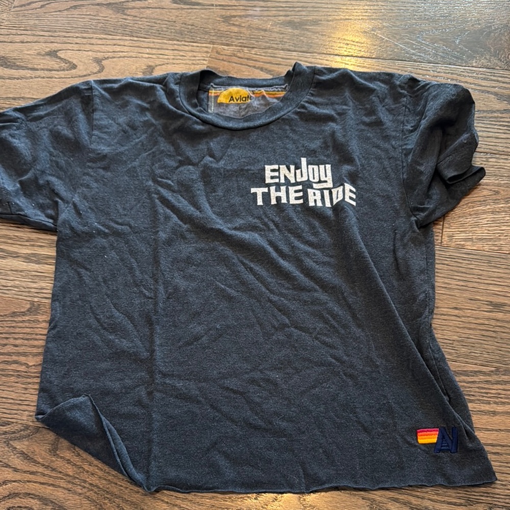 Aviator Nation Black Graphic Tee